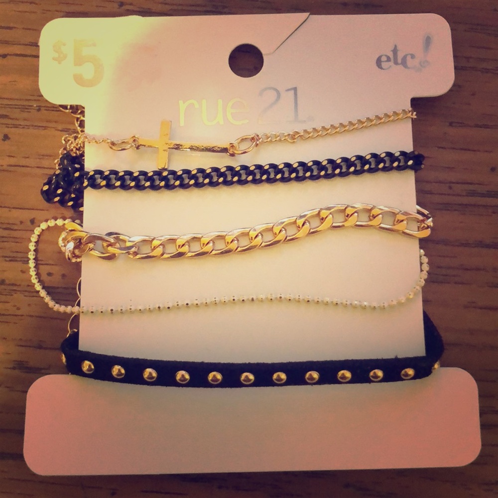 5 Rue 21 bracelets!